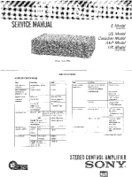 Sony TA-E77ES - Service Manual 